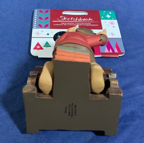 New GRUMPY PLAYING PIPE ORGAN Disney SKETCHBOOK ORNAMENT 2018 Snow White Dwarfs - Picture 11 of 14