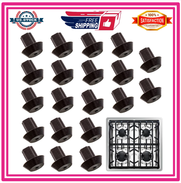 Stove Gas Range Grate Rubber Feet Bumper For Frigidaire Gallery Kit
