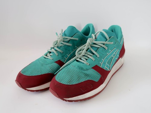 Asics Gel-Lyte III 3 Spectra Green Burgundy US Herren Größe: 11 - Bild 2 von 15