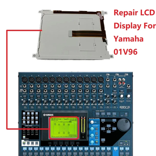 1 pcs LCD For Yamaha 01V96 Digital Recording Mixer LCD Screen