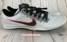 Nike Zoom Mamba V Distance Track Spikes Pure Platinum Mens AJ1697-002 Size 11.5