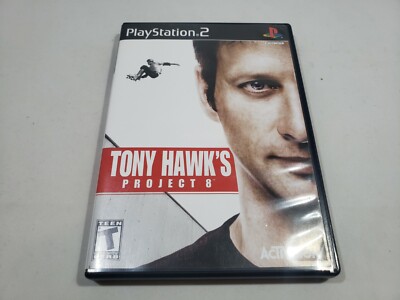 Tony Hawk's Project 8 Sony PlayStation 2, 2006 TESTED & COMPLETE 
