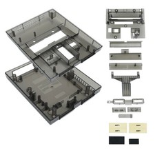 Super Nintendo Replacement Console Shell Housing SNES Translucent Black