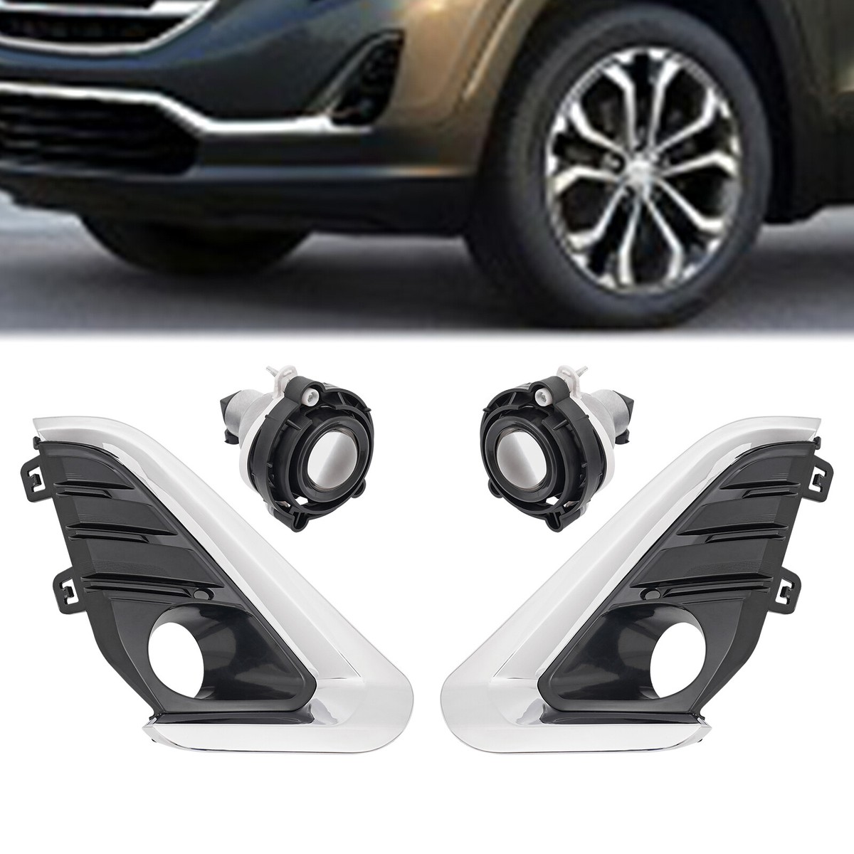Front Chrome Bumper Moldng Trm Lower Center for 2016-2017 GMC Terran