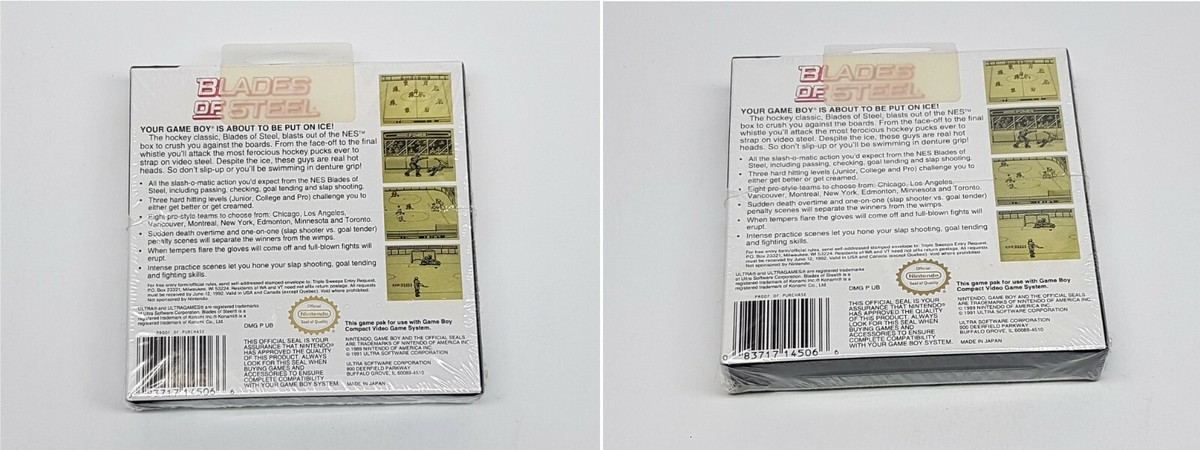 Blades of Steel (Nintendo Game Boy, 1991) for sale online | eBay
