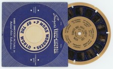 Rainier Nat'l Park Sunrise Side Wash. 1939 Blue Ring Circle View-Master Reel 106