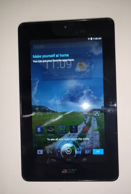 Acer Iconia One 7 B1-770 - 7-inch Black - 1GB RAM - 16GB - Factory Reset