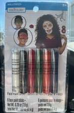 Creatology Face Paint Sticks 6 Colors NEW - Easy To Remove 6 Sticks Halloween