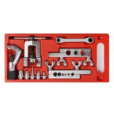 Flaring Swaging Tool Brake Line Tubing Copper Aluminum Extrusion Kit 45 Degree Flaring Swaging Tool Brake Line Tubing Copper Aluminum Extrusion Kit 45 Degree