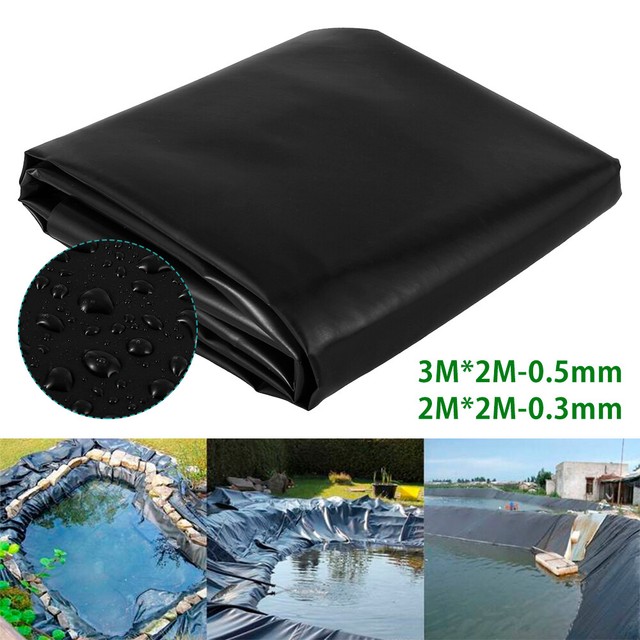 Outdoor Fish Pond Liner Membrane Reinforced Garden Pool Landscaping
