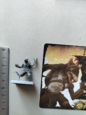 Officier Miniature + Carte Orcquest Warpath - Marque Monolith, Occasion