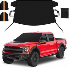 Car Windshield Cover for Ice and Snow Heavy Duty 600D Waterproof Oxford Fabric W
