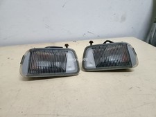Genuine Nissan Cefiro A32 Front Bumper Fog Light Indicator Lamp Pair Oem Used