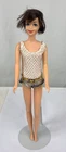Vtg Casey Twist N Turn TNT Barbie Doll #1180 Brunette 1968-70 Original Swimsuit
