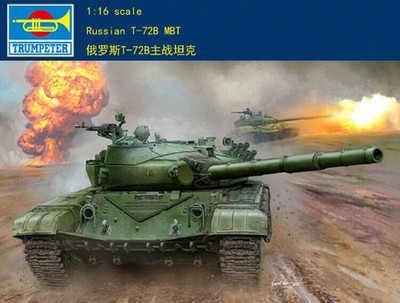 Trumpeter 00924 1/16 Scale Russian T-72B MBT Model Kit