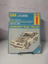 Haynes Repair Shop Manual J Cars Buick Skyhawk Cimarron Cavalier 1982-1994