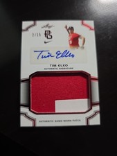 TIM ELKO 2016 Leaf Metal Perfect Game - Game-Used Patch AUTO Autograph RC #2/15