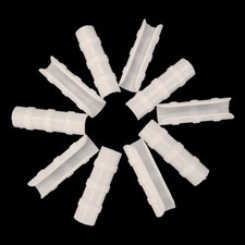10 Pcs Pflanzenklammern Gewächshausklemme Gew?chshaus Rohrschellen ABS
