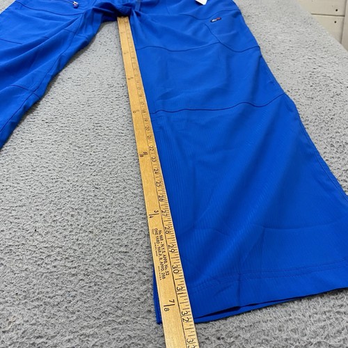 Koi Lite Peace Scrub Pants Womens 2X Tall Blue Slim Fit 721-T Stretch New - Picture 5 of 18