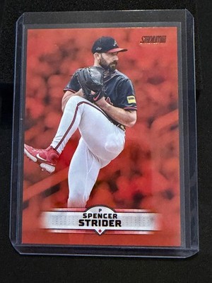 Spencer Strider 2025 Stadium Club - Bronze Foil #90 - Atlanta Braves