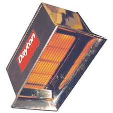Dayton Gas Infrared Flat Panel Heater, LP, 30,000 BtuH Input, 22 1/2 in H x 12