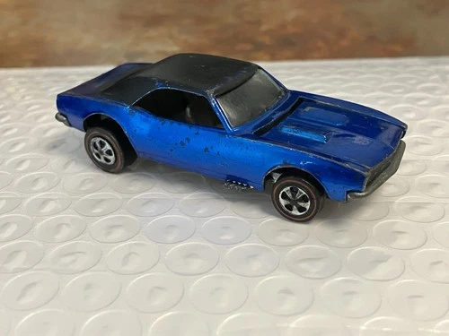 Redline Hot Wheels Custom Camaro “Blue” Tab Base!