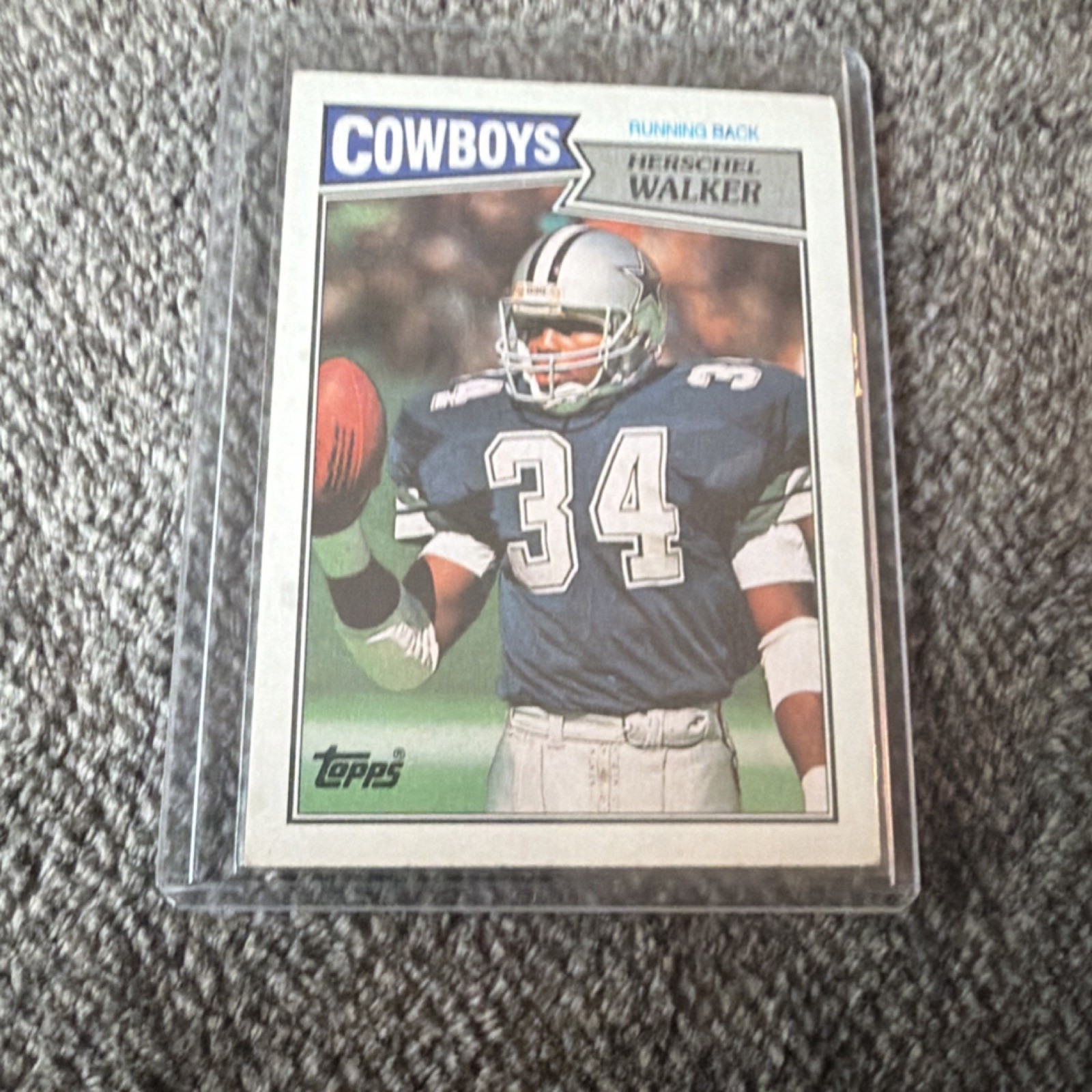 Topps 1987 Herschel Walker #264 Dallas Cowboys NFL Football Trading Card