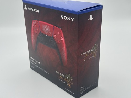 Monster Hunter Wilds Limited Edition Playstation 5 DualSense Controller Ps5 Rare - Picture 2 of 6