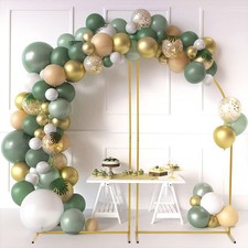 Arched Frame Set Of 2 Wedding Metal Arch Backdrop Stand Background Decoration