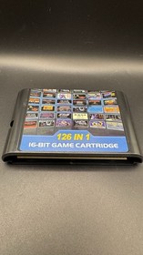 RetroAD 126 in 1 16-Bit Multi Game Cartridge Compilation for Sega Genesis