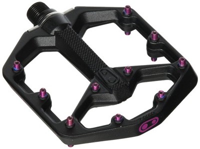 CRANKBROTHERS MTB Flache Pedalstempel 7 schwarz / rosa L