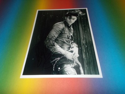 Baptiste Giabiconi Model  signed signiert Autogramm auf  20x28 Foto in person