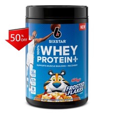 Six Star 100% Whey Protein Plus Kelloggs - Frosted Flakes - 1.81 lbs:Gluten-Free 17.40 per gallon