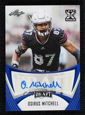 2021 Leaf Draft Auto Blue Osirus Mitchell #BA-OM1 Auto 0c6
