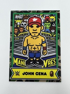 🌀2025 Topps WWE x BAPE John Cena Baby Milo BMA-1 Camouflage Camo