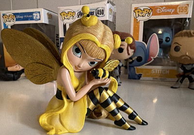 Nici Busy as a Bee Cute as a Bug Collection Winged Fairy Figure Gold Wings