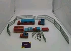 Corgi Toys Vintage Chipperfields Farm Field Cars Animals Figures Fence