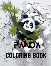 Panda coloring book: A Coloring Book of 35 Unique Panda Coe Stress relief Book D