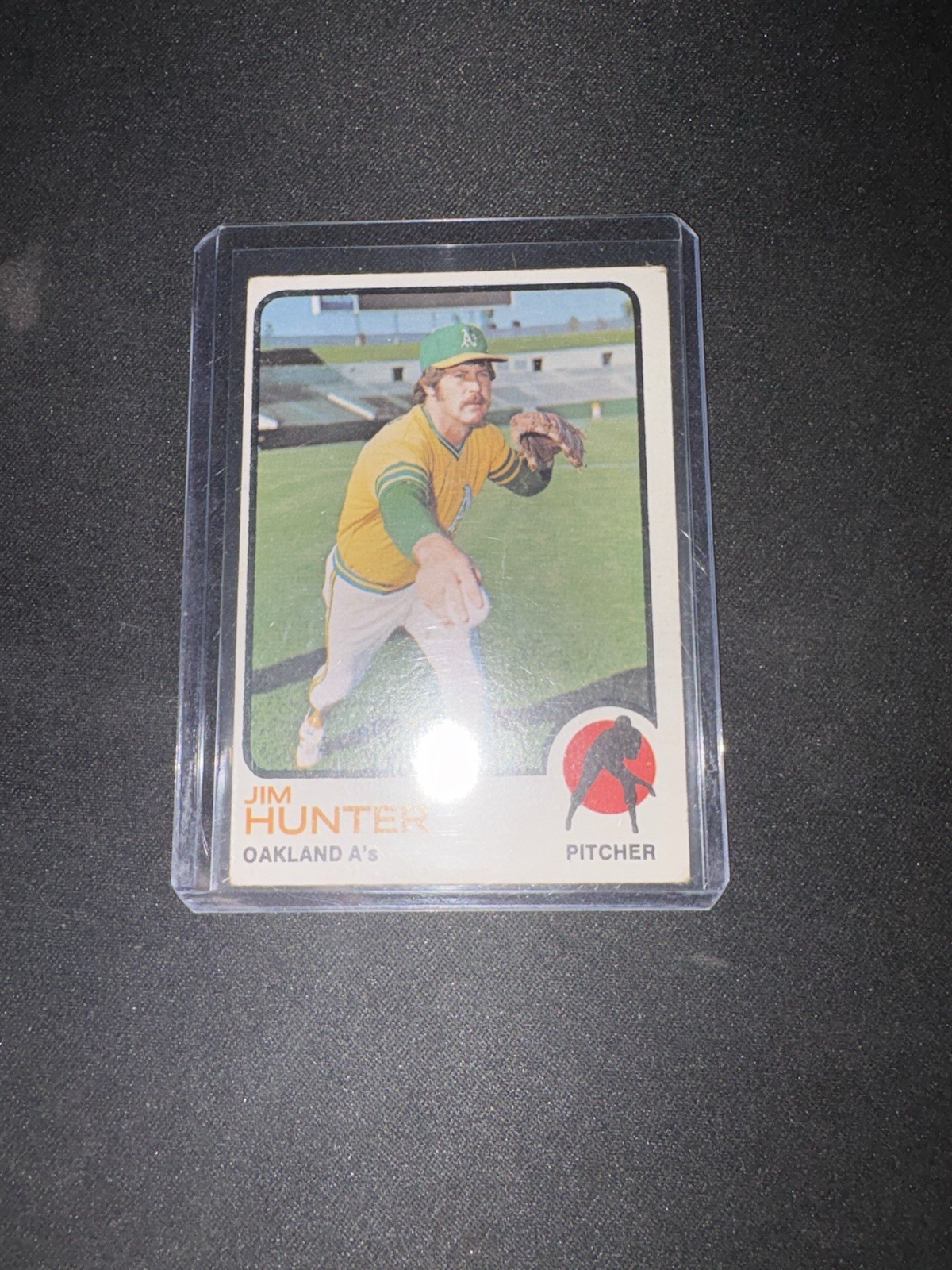 1973 Topps - Catfish Jim Hunter #235