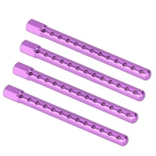 4x Aluminum 122037 Body Post Mount For HSP 1/10 Road Racing 94123 94122 RC Car D