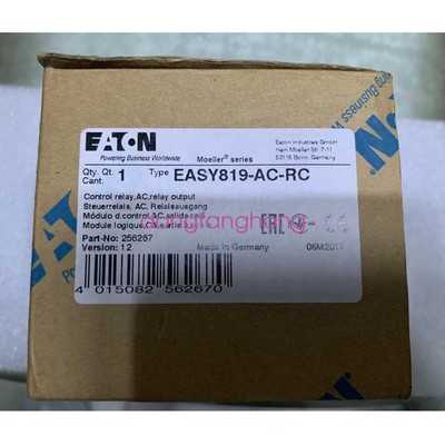 New Eaton MOELLER EASY819-AC-RC EASY819ACRC Control Relay FedEx or DHL or UPS