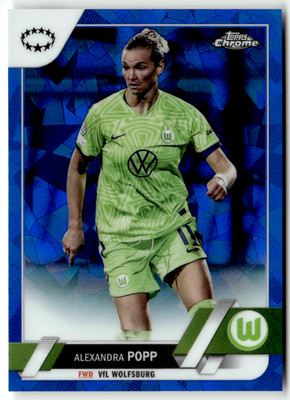 Topps Women's Champions League 2023 No. 65 Alexandra Popp Sapphire