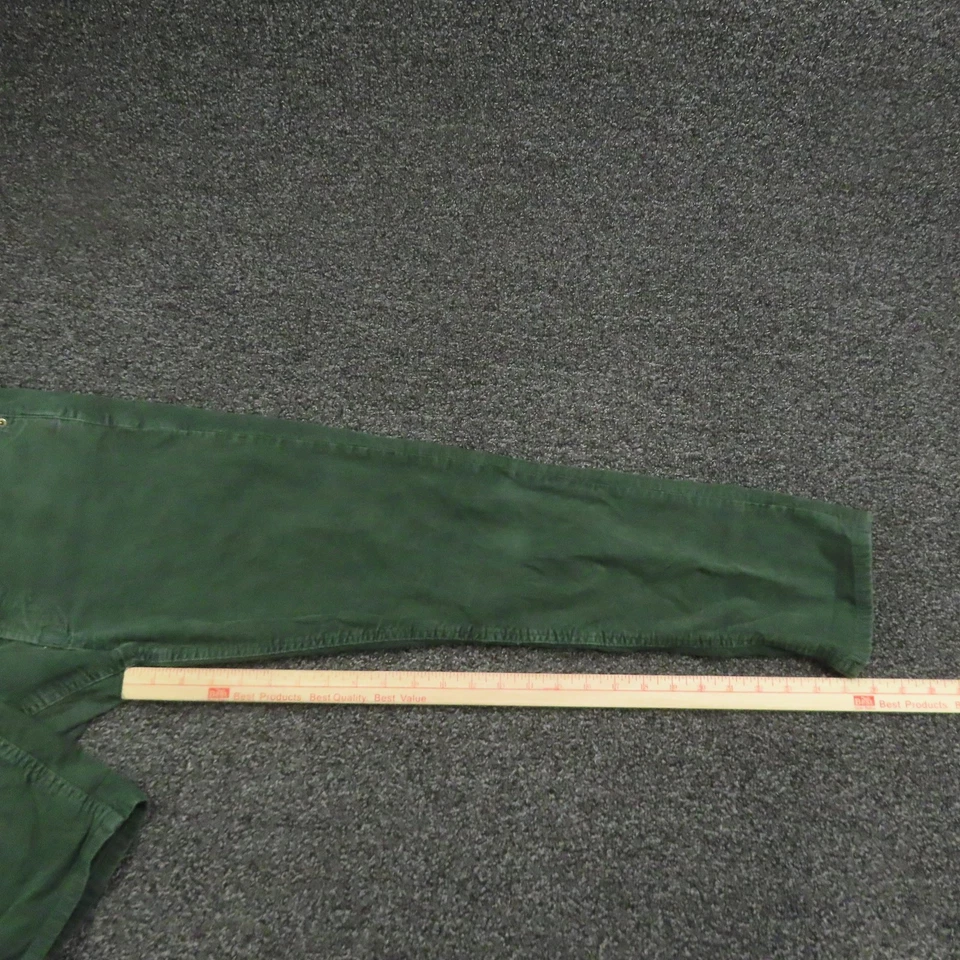 GAP Jeans Womens 31 Green Vintage Slim High Rise Corduroy Pants Classic Retro - Image 4 of 4