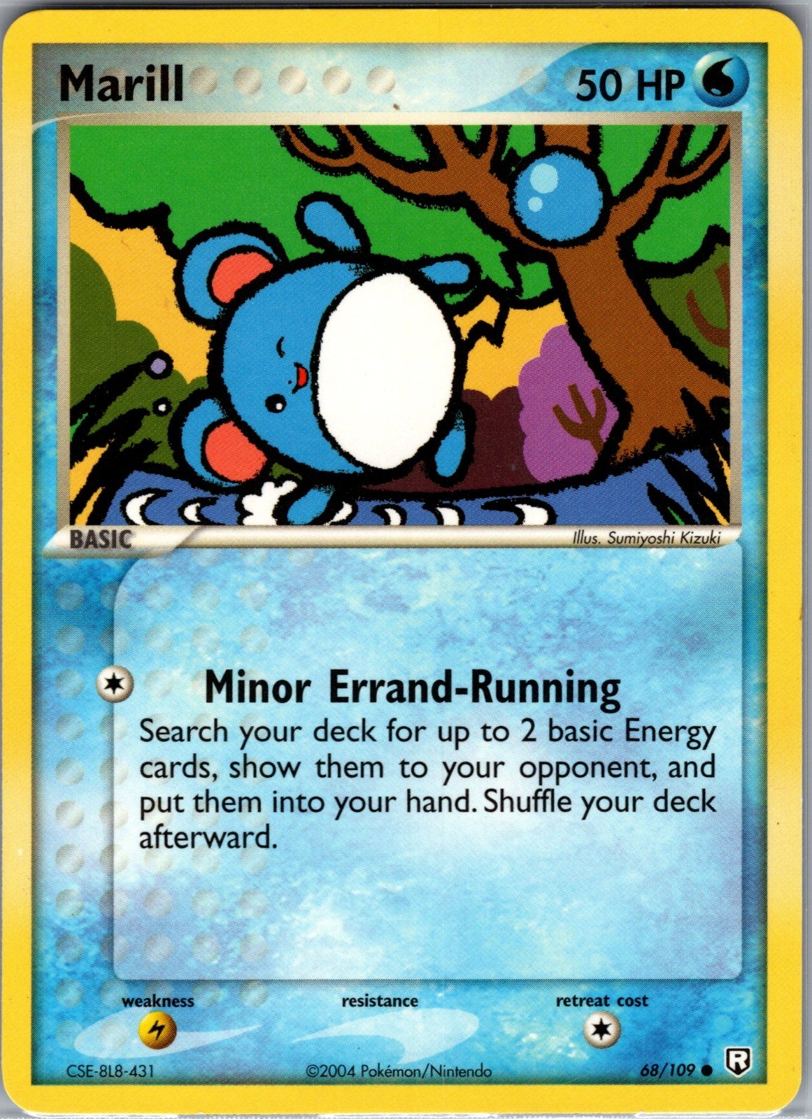 Marill Common Team Rocket Returns 68/109 NM