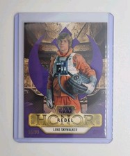 2025 Topps Star Wars Meiyo Rebel Honor #RBH-8 Luke Skywalker Purple 55/99