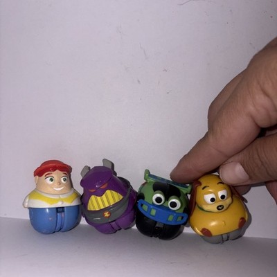 Disney Pixar Toy Story Zing Ems Buzz Jessie Trixue Emperador Zurg lot Of 4 RARE