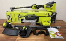 NEW RYOBI 40V Brushless 16" Carbon Fiber String Trimmer Kit w/4Ah Batt & Charger