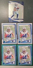 Jaydon Blue 5 card Donruss 2025 rookie lot, all BLUE, Dallas Cowboys 