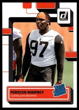 2022 Donruss Rated Rookie Perrion Winfrey Rookie Cleveland Browns #393