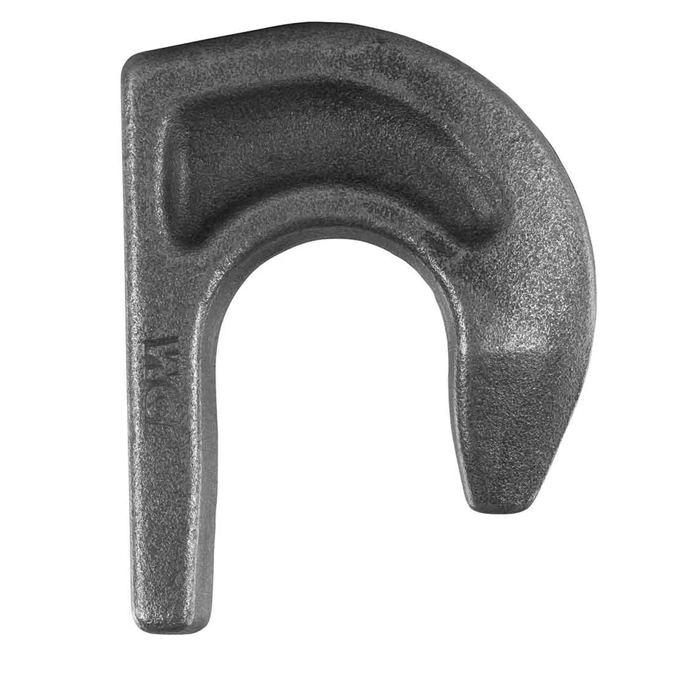 Set 2x Koppelhaken Fanghaken Anschweißhaken Euroaufnahme geschmiedete Ausführung - Bild 3 von 4